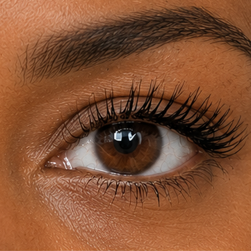 Na resultaat van Naomi V. 31 met Flore Lumière Lash & Brow Ritual