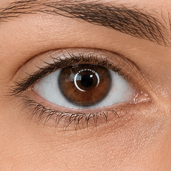 Voor resultaat van Claire de V. 33 met Flore Lumière Lash & Brow Ritual