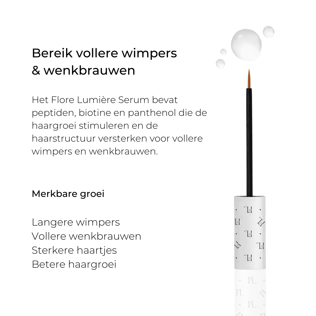 Flore Lumière® Wimper & Wenkbrauwserum - Flore Lumière