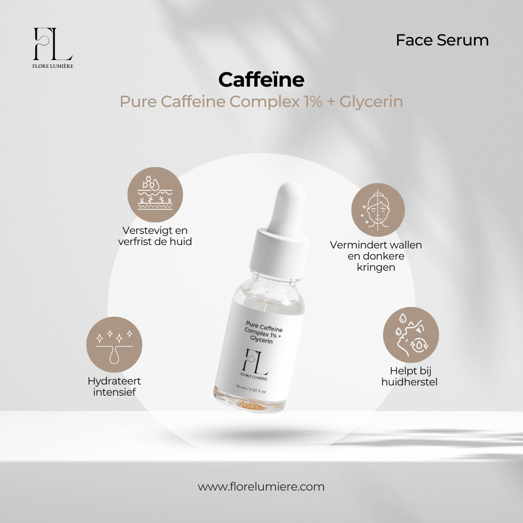 Pure Caffeine Complex 1% + Glycerin - Flore Lumière