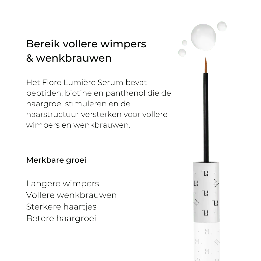 Flore Lumière® Wimper & Wenkbrauwserum - Flore Lumière